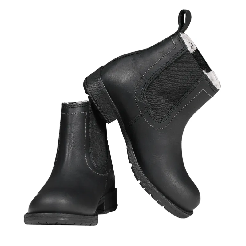 Prix Bas Boots Jodhpur Cuir Enfant HIVER doubles Polaire WINTER, ELT 28 FR