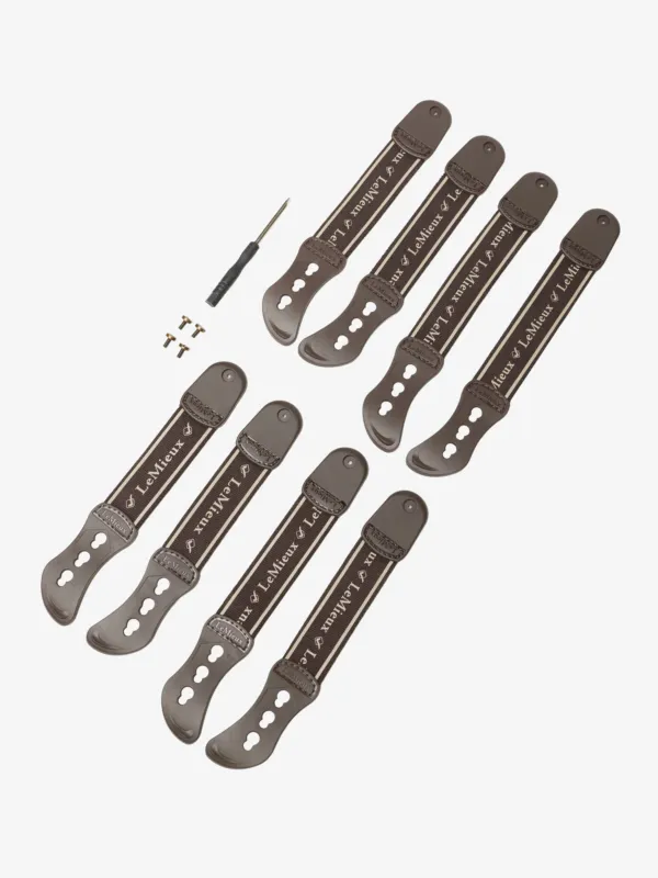 Set de rparation pour sangle de protge-pturons LeMieux Exo-Flex - L - Marron Soldes
