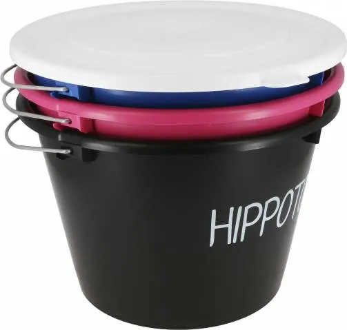 Nouveaut Seau curie fermable Hippotonic – Noir