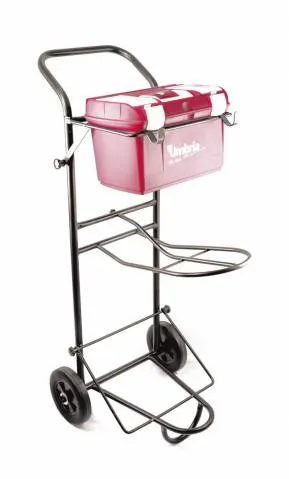 Chariot d'curie pliable en mtal Super Prix