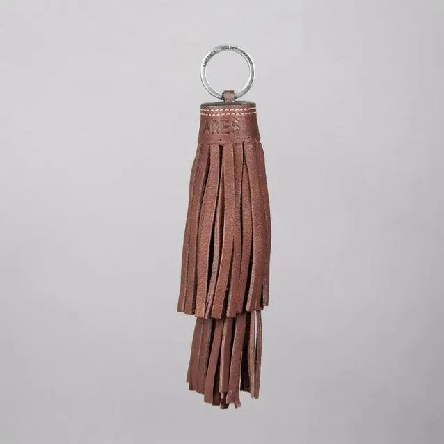 Meilleure Vente ANTARES - Porte Cls Pompon Franges en Cuir Surpiqu NOIR