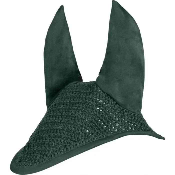 Usine Directe Bonnet anti-mouches Allround HKM - Pur-sang - Vert fonc