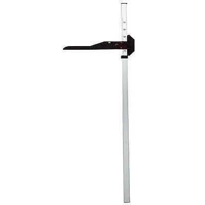 Marque Toise en aluminium pour chevaux - Noir - Unique