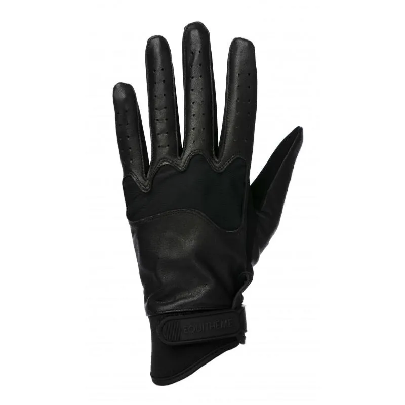 Expdi Aujourdhui EQUITHME - Gants Equitation flexible et respirant SOFT CUIR CHOISIR UNE TAILLE