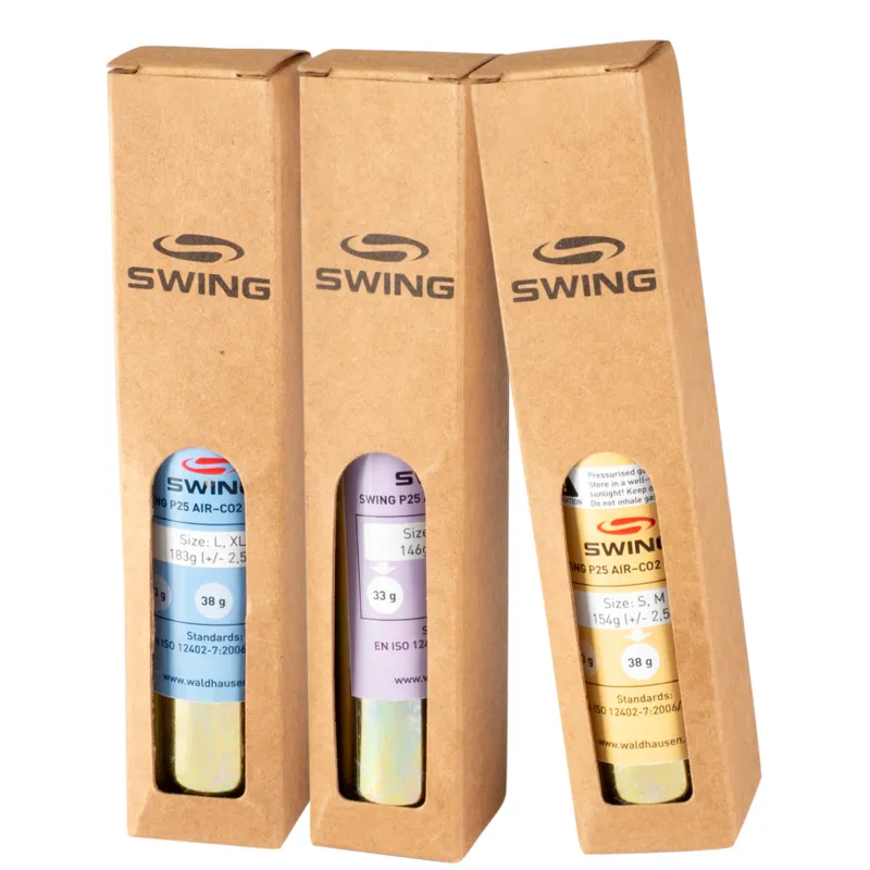 SWING - Cartouche de Rechange pour Gilet Airbag Cavalier P25 24 G pour Taille XS Rduction