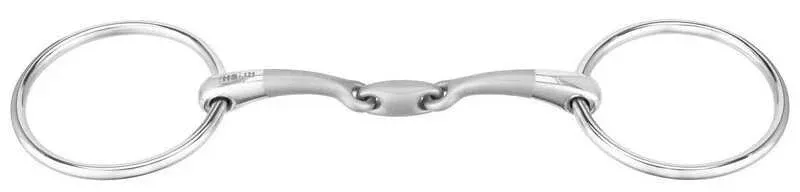 Satisfait Ou Rembours Mors 2 anneaux Sprenger Satinox double brisure - 135 mm