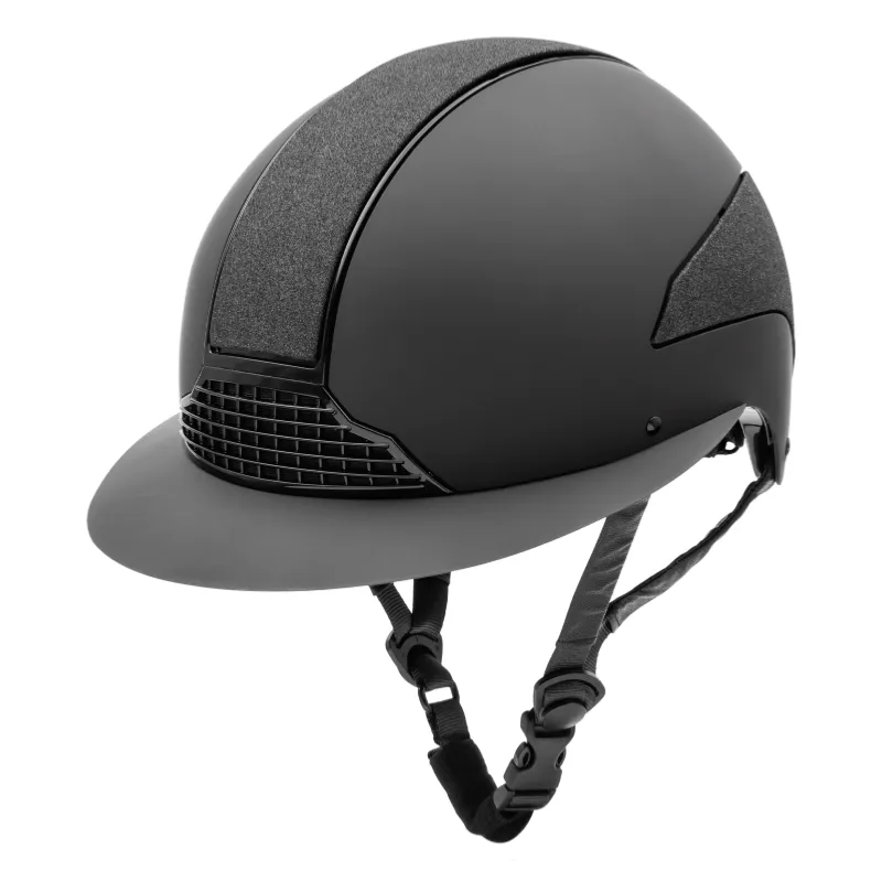 Vente Directe SWING - Casque d'Equitation Grande Visire LADY SHINE H24 TAILLE 51 -55 CM