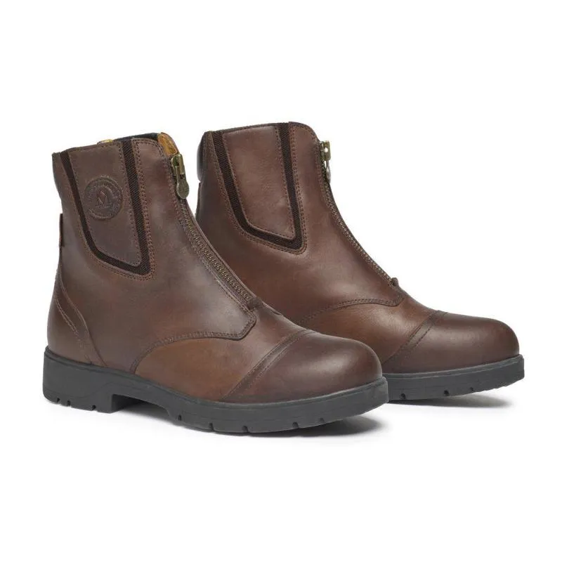 MOUNTAIN HORSE – Boots Etanches en Cuir Gras et Zip, WILD RIVER Paddock du 36FR au 46FR 36 FR NOIR Satisfait Ou Rembours