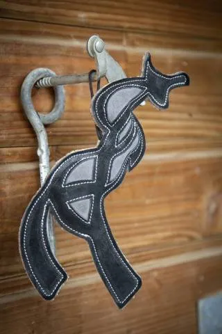Jouet de boxe Cheval - PENELOPE COLLECTION - Noir/Gris Nouvel Arrivage