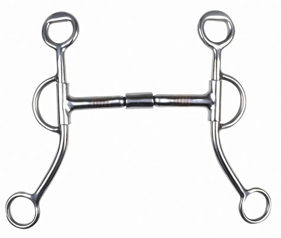 Mors branche Billy Allen HKM - 115 mm - Couleur indicative Rduction