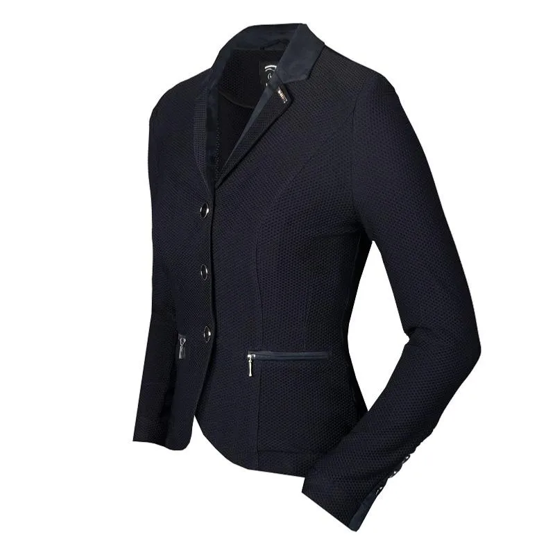 HORKA - Veste de Concours Lgre en Maille Stretch UNIQUE XS FEMME MARINE Meilleur Choix