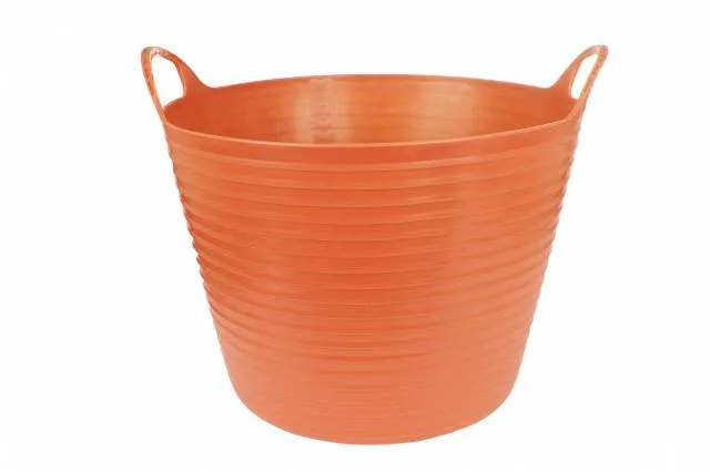 Rduction Seau flexible FLEXTUB - HORKA - Pratique et costaud - Rose - 42L