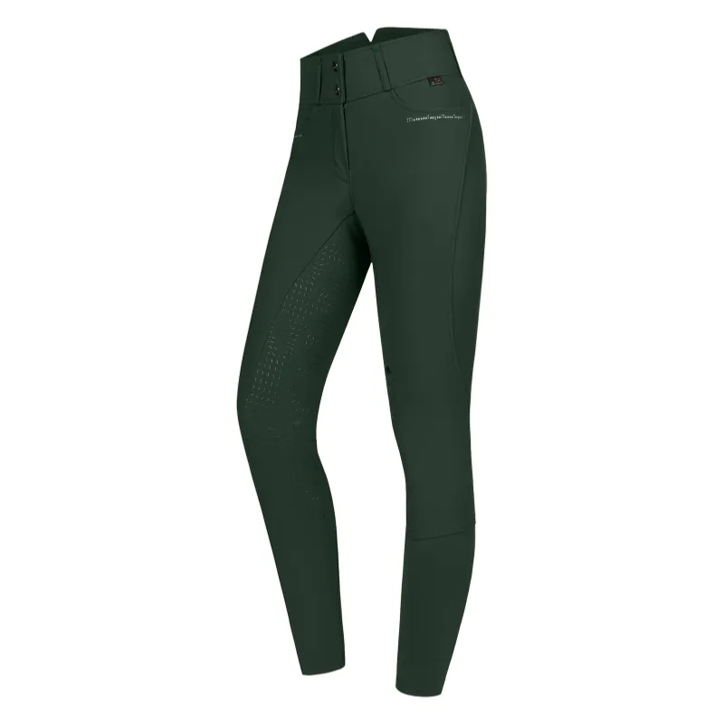 Vente Directe ELT - Pantalon FEMME Taille Haute Full Grip MATHILDE 32 FR FEMME VERT EMERAUDE