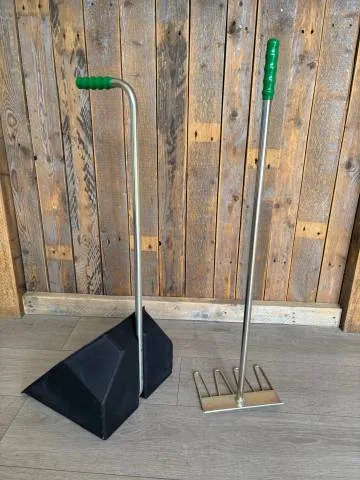 Pelle et rteau crottins sellerie - Ultra rsistant Solde