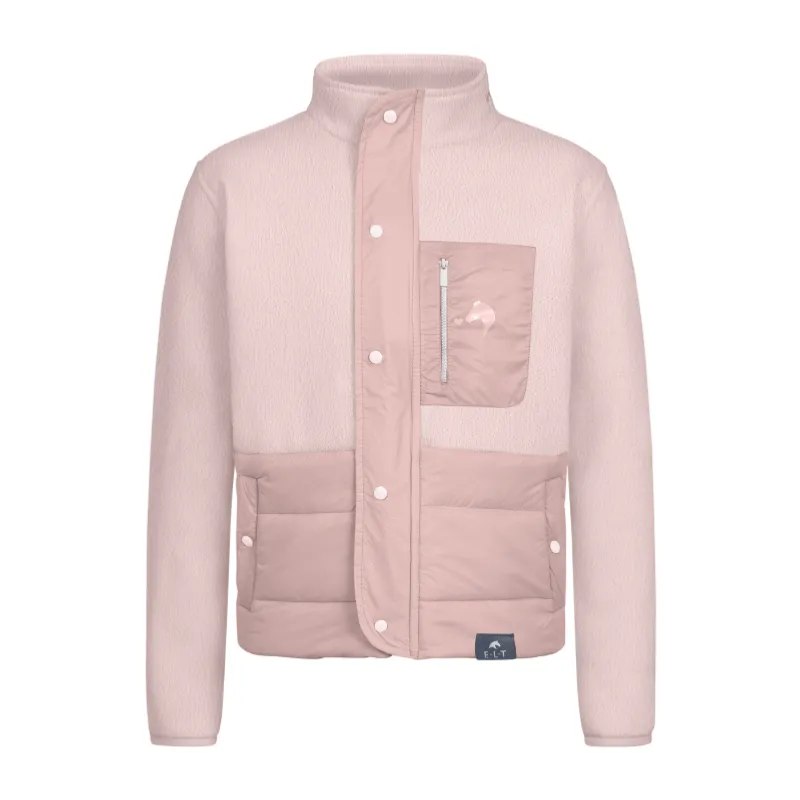 ELT - Veste matelasse quitation junior Lucky Malou 110/116 CM ROSE Promotion