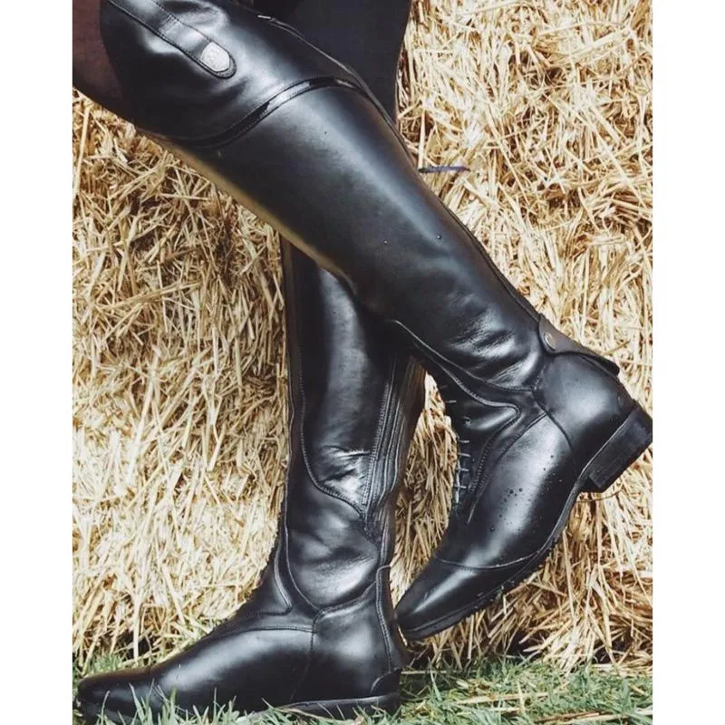 MOUNTAIN HORSE - Bottes quitation Demi Mesure en Cuir Souple SOVEREIGN Choisir une Taille Short/Narrow (36 au 41) Achat Immdiat