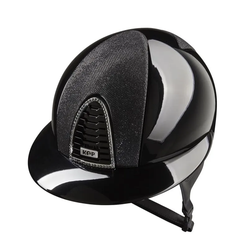 KEP ITALIA - Casque quitation CROMO 2.0 Polish / Luminor Visire Polo NoirSUR COMMANDE TAILLE 51 CM Acheter Direct
