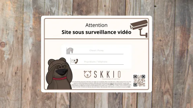 Plaque de box supplmentaire camra Oskkio Certifi