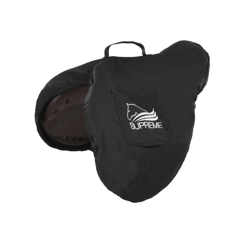 Solde Housse de selle en coton nouveau style Supreme - Marine