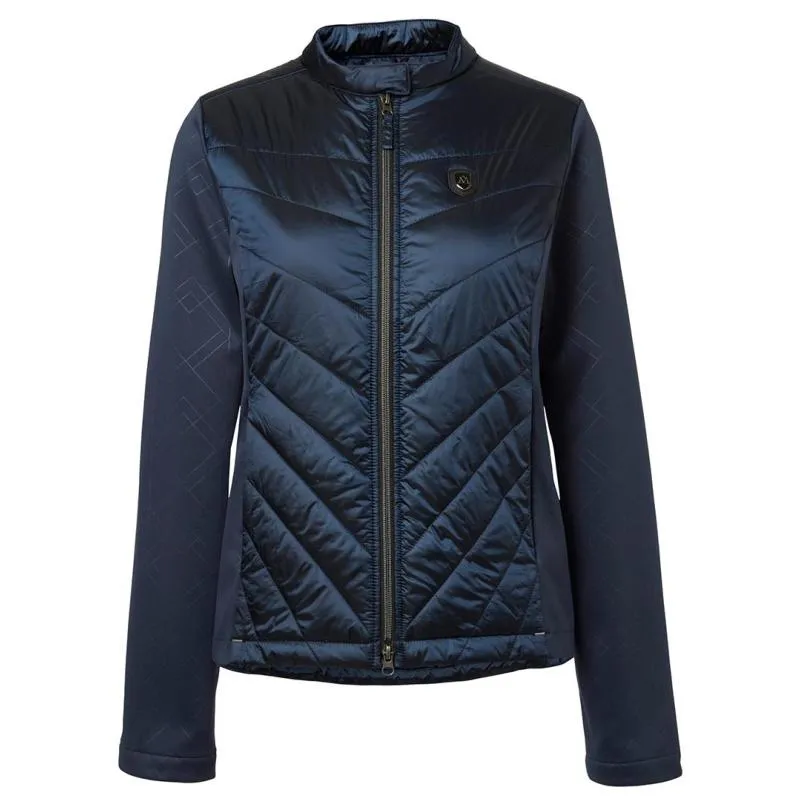 MOUNTAIN HORSE - Veste Bi Matire Matelasse STARLA Hybrid XS FEMME MARINE Prix Rduit