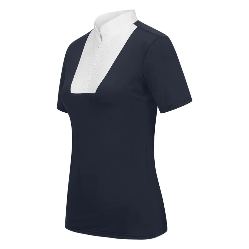 ELT - Polo de Concours paillettes et plastron PAOLA XXS FEMME MARINE Vente Directe