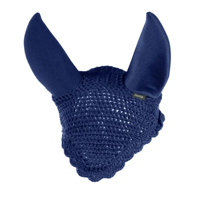 Bonnet-oreilles Silent Horze Supreme - Poney - Bleu fonc peacoat Dernire Chance