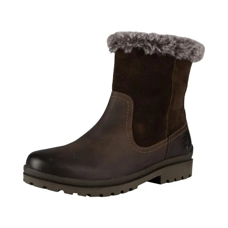 HORKA – Boots HIVER en Cuir Huil Intrieur Fourrure WINSFORD 36 FR BRUN Must-Have