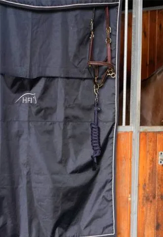 Tenture de box HFI - amnagement curie - Noir Offre Limite