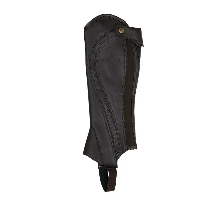 EQUESTRO - Mini chaps en cuir italien perfor confort SALISBURY XXS Soldes