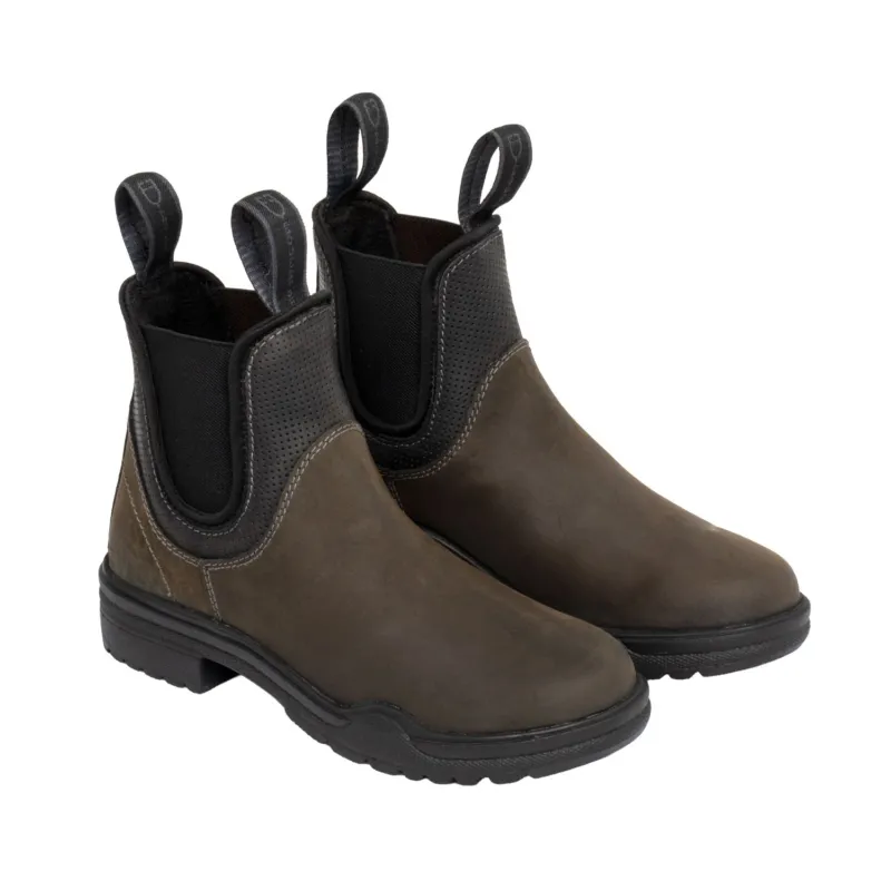EQUESTRO - Boots quitation en nubuck impermable NYX 35 FR Solde