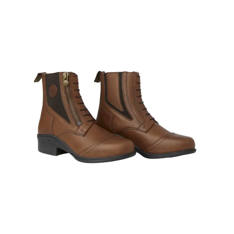 Nouvelle Collection MOUNTAIN HORSE- Boots d'quitation en cuir brun lacet et zip VALKYRIA NOIR 36 FR