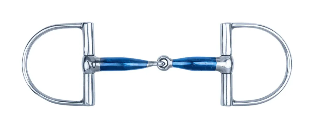 Nouvelle Collection Mors Sweet Iron D-Ring Waldhausen brisure simple anatomique - 115 mm