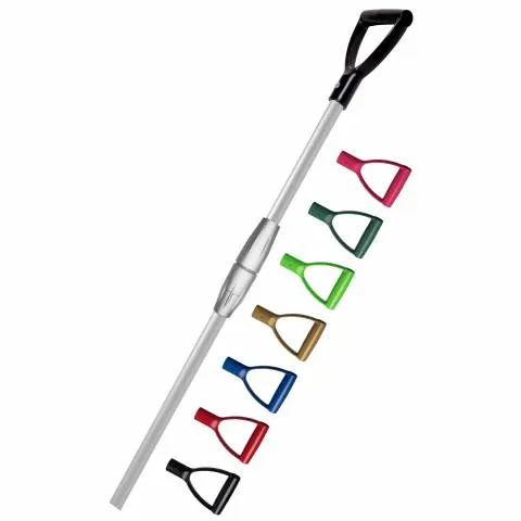 Manche tlescopique aluminium V-Plast - Noir Prix Rduit