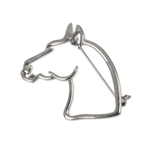 Promotion Saisonnire AMAHORSE- Epingle cravate et plastron forme tte de cheval