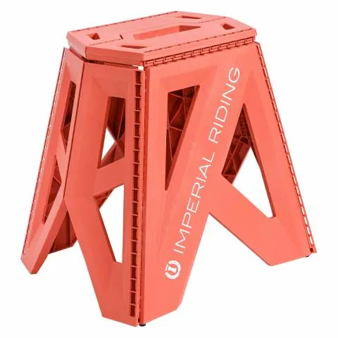 Tabouret haut pliable STEP UP SKY – Imperial Riding – 90kg – Rose Bon March