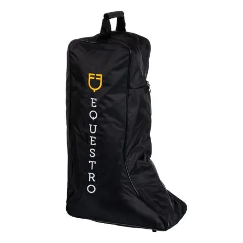 Commander Maintenant EQUESTRO - Sac Bottes quitation en toile impermable avec Poigne