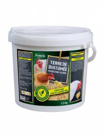 Meilleure Vente Terre diatome seau 2.5kg - asschant naturel