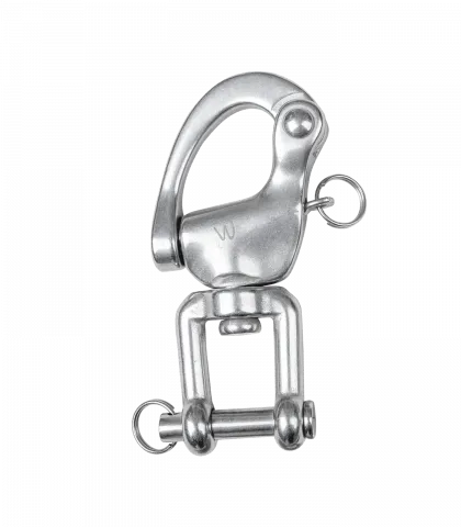 Mousqueton attelage 9 cm - Waldhausen - Acier inoxydable Affaire Saisir