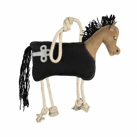Vente Directe Jouet de box Cheval - HORKA - Cuir sud - Noir - Unique