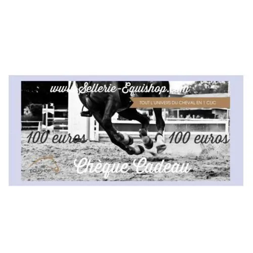Carte Cadeau 100 EUR EQUISHOP Prix Cass