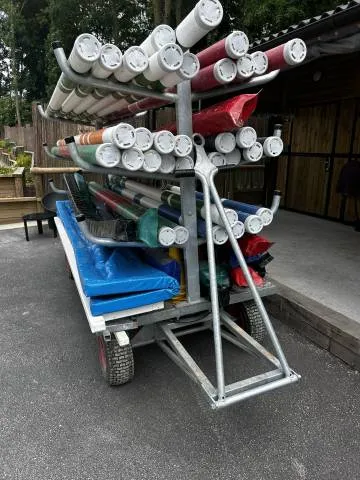 Achetez Aujourdhui CHARIOT A BARRES - PLATEAU ALU