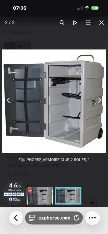 AV armoire sellerie sur roues Vente Flash