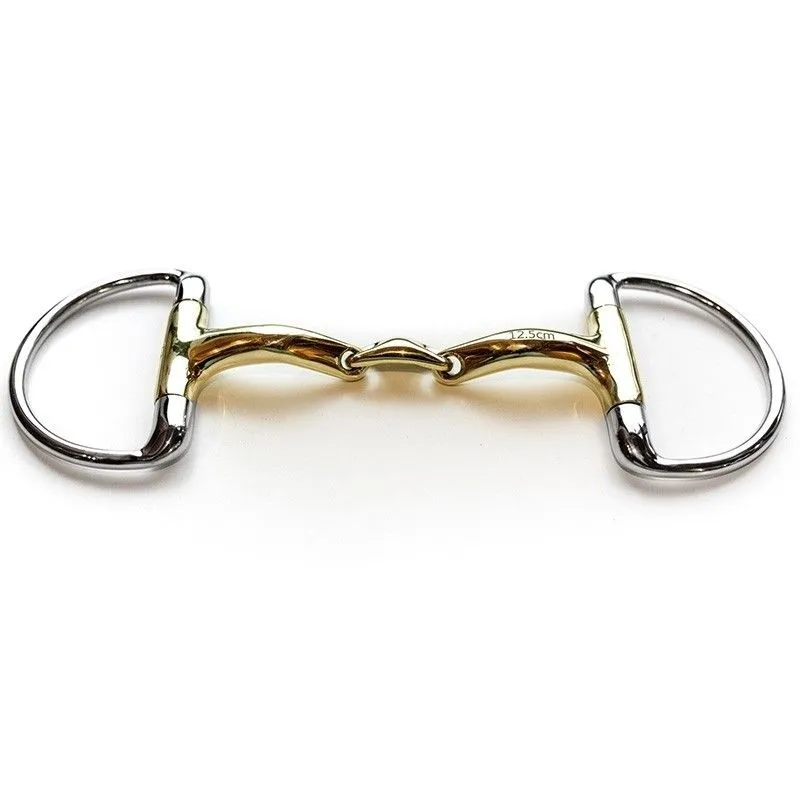 Mors olives double brisure canons confort JUMPIN - 115MM - GERMAN SILVER - 14MM Promotion
