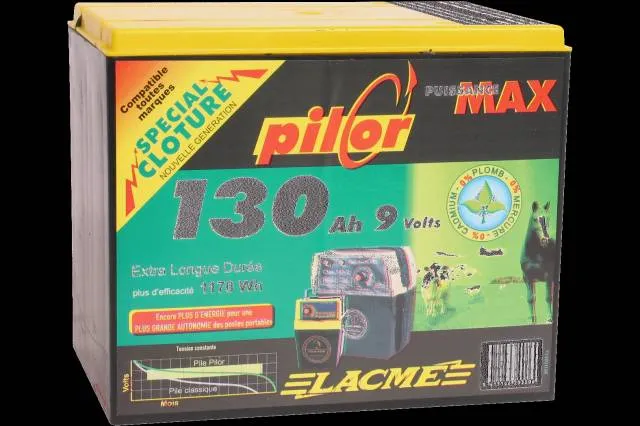 Nouvelle Collection Pile Pilor 130 AH Lacm