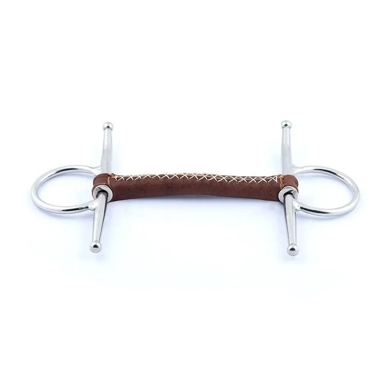 Offre Du Jour Mors en cuir rond aiguilles JUMPIN - 125MM - CUIR - 18MM