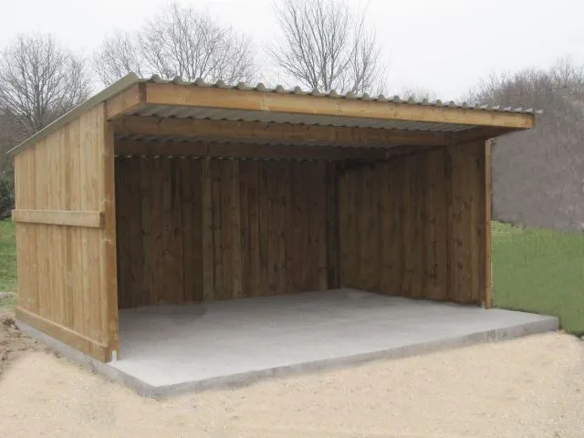 Abri Chevaux Classic 20 m Meilleure Vente