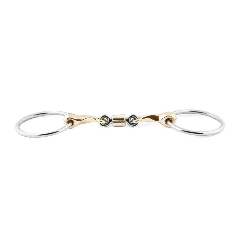 Vente Flash Mors double brisure torsad rouleau JUMPIN - 135MM - GERMAN SILVER - 16MM