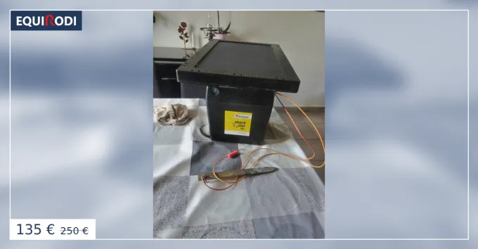 Poste de clture lectrique Paiement Scuris