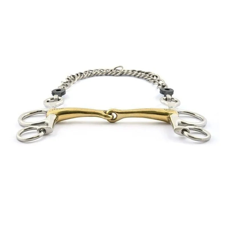 Haute Qualit Mors Pelham fin petites branches JUMPIN - 125MM - GERMAN SILVER - 14MM