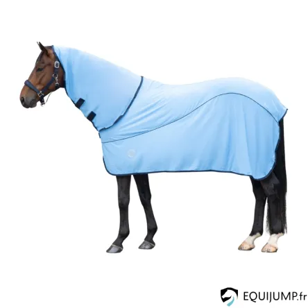 Couverture Rafraichissante + cou HKM - BLEU - 135CM Must-Have